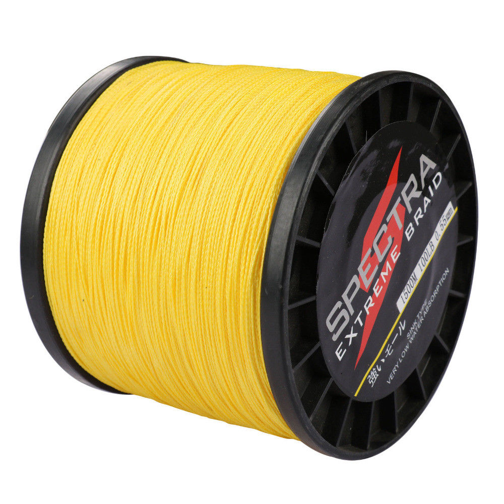 Multifibra Spectra bobina 1500Mt 100,lb 55mm Giallo