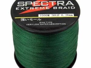 Multifibra Spectra bobina 1000Mt 30,lb 26mm Verde