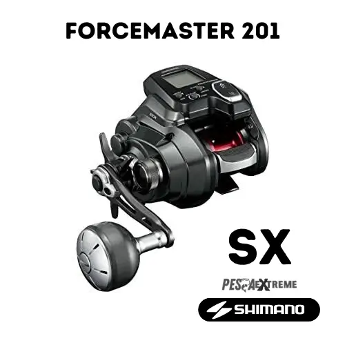 mulinello elettrico shimano forcemaster 201