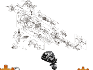 Parti di ricambio Shimano ForceMaster 2000 (Nuovo2024)