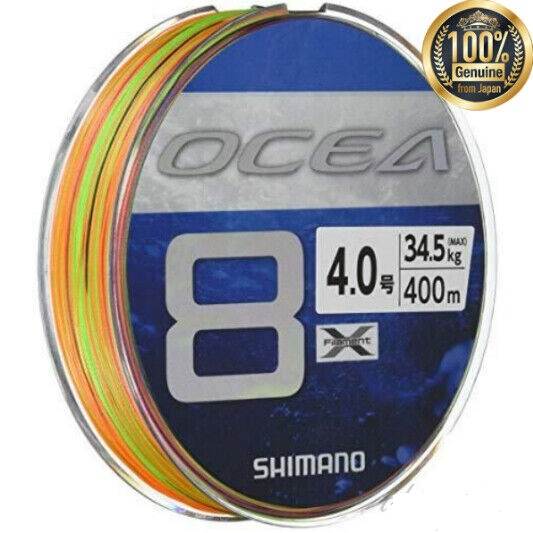 Multifibra Shimano Ocea LD-A81S Multicolore bobina da 400m 0,40lb 8capi