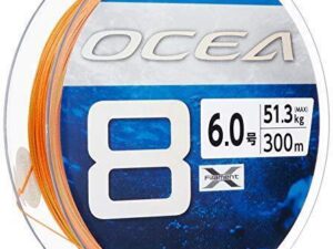 Multifibra Shimano Ocea LD-A81S Multicolore bobina da 300m 0,60lb 8capi