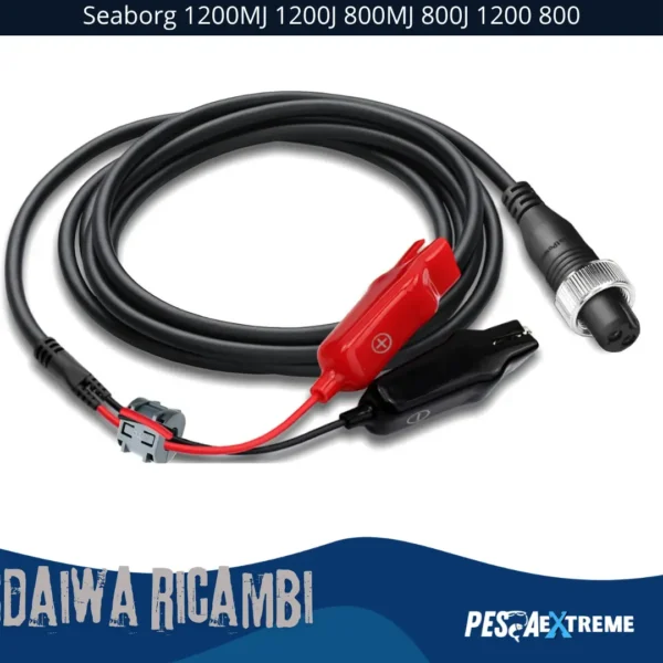 Daiwa Seaborg 1200MJ  800MJ 800J Cavo alimentazione originale 12v