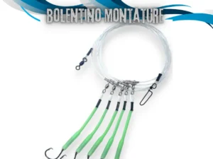 Terminale per Bolentino di Profondità cavo siliconato 0,5mm amo n.5