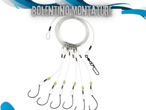 Terminale montatura per Bolentino di Profondità 6 Ami